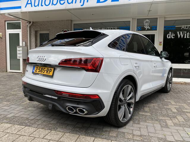 Audi SQ5 3.0 TDI SQ5 quattro S Line nw. pr. ¤140.000 Sportback Nw model Dealer onderh. Panodak/Navigatie/Luchtver./Vol leder/ / Autom. airco/./A.uitr.camera//Adapt. Cruisecontr./21 Inch L.M./Led verl./Park. sens. v+a