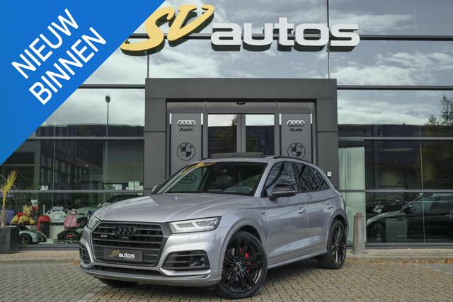 Audi SQ5 3.0 TFSI 354pk Quattro Panoramadak Luchtvering RS stoelen Trekhaak Head-up Bang&Olufsen BOMVOL Black pack