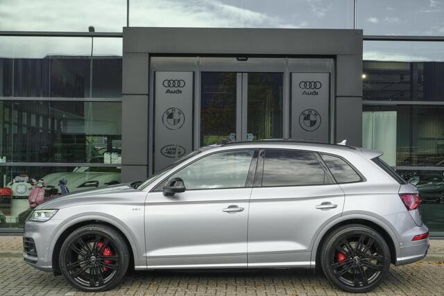 Audi SQ5 3.0 TFSI 354pk Quattro Panoramadak Luchtvering RS stoelen Trekhaak Head-up Bang&Olufsen BOMVOL Black pack