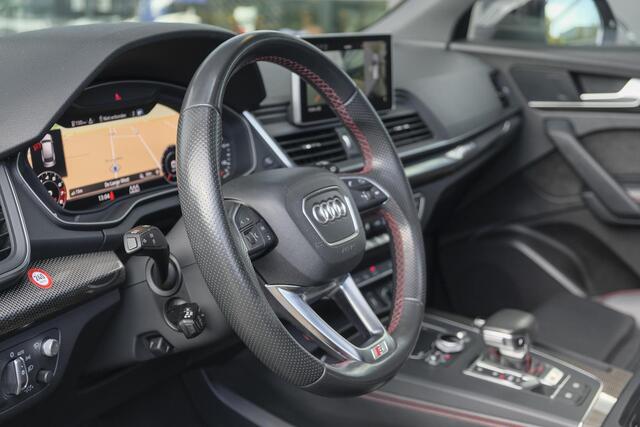 Audi SQ5 3.0 TFSI 354pk Quattro Panoramadak Luchtvering RS stoelen Trekhaak Head-up Bang&Olufsen BOMVOL Black pack