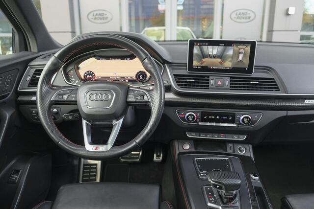 Audi SQ5 3.0 TFSI 354pk Quattro Panoramadak Luchtvering RS stoelen Trekhaak Head-up Bang&Olufsen BOMVOL Black pack
