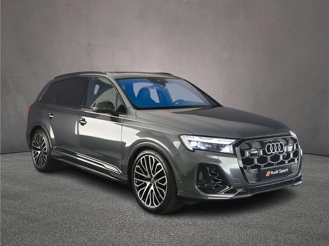 Audi SQ7 4.0 TFSI 507PK quattro 7p | Trekhaak | Pano | Derde zitrij | Headup | B&O | 4-Wiel | Rood-Stiksel | HD-Matrix | ACC | 360 Camera |