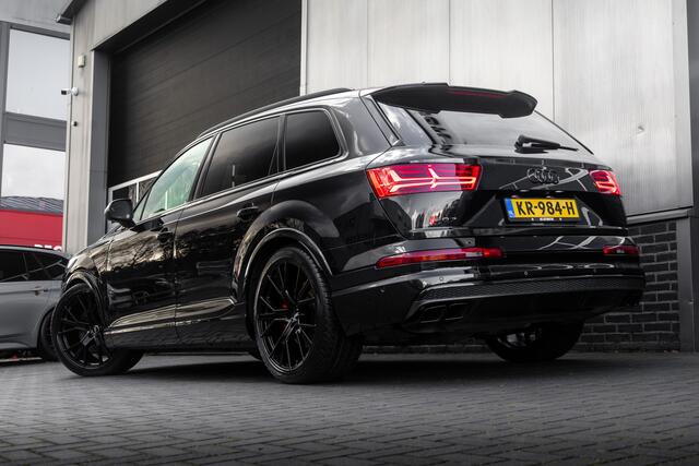 Audi SQ7 4.0 TDI 436 pk SQ7 Quattro Pro Line S-Line + / 7-Zitter/ NL-Auto/ RS-Stoelen/ 4-Wielsturing/ Pano-Dak/ Matrix-Led/ Keyless/ Head-Up/ Bose-3D/ Adap.Cruise/ 22'' LMV