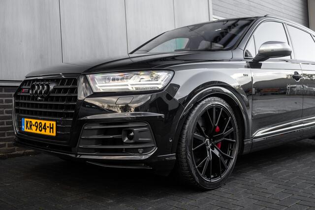 Audi SQ7 4.0 TDI 436 pk SQ7 Quattro Pro Line S-Line + / 7-Zitter/ NL-Auto/ RS-Stoelen/ 4-Wielsturing/ Pano-Dak/ Matrix-Led/ Keyless/ Head-Up/ Bose-3D/ Adap.Cruise/ 22'' LMV