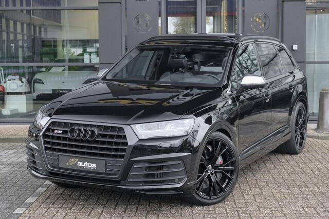 Audi SQ7 4.0 TDI V8 435pk Grijs kenteken Panoramadak Keramisch 4-Wielsturing Luchtvering Virtual cockpit Bose 22" LMV
