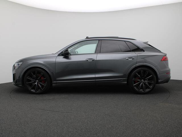 Audi SQ8 4.0 TFSI quattro Advanced onderstel, Standkachel, Panoramadak, Trekhaak, Massage, Ventilatie, HD Matrix Laser, Head-Up Display, Area View, Nachtzicht, 23" Lichhtmetalen velgen