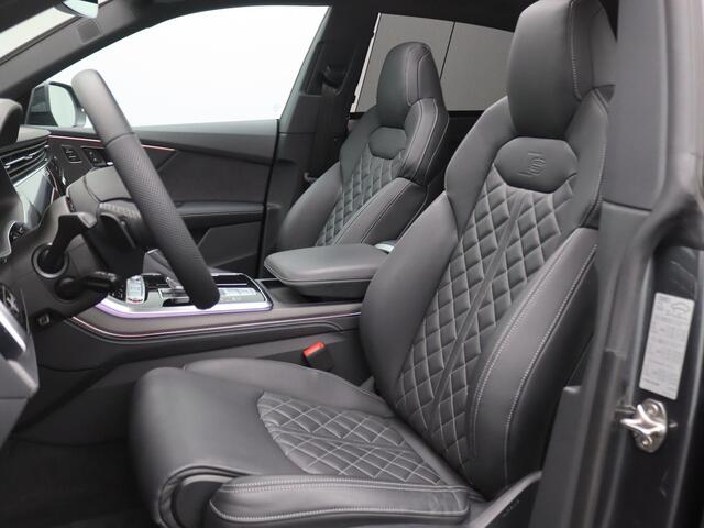 Audi SQ8 4.0 TFSI quattro Advanced onderstel, Standkachel, Panoramadak, Trekhaak, Massage, Ventilatie, HD Matrix Laser, Head-Up Display, Area View, Nachtzicht, 23" Lichhtmetalen velgen
