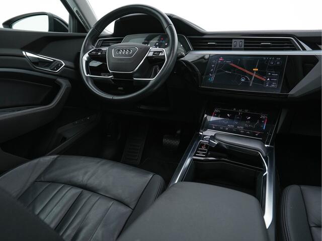 Audi e-tron 50 Quattro Launch Edition plus 71 kWh [ 3-Fase ] (INCL-BTW) *PANO | MILANO-FULL-LEATHER | ADAPT.CRUISE | FULL-LED | DIGI-COCKPIT | KEYLESS | MEMORY-PACK | CAMERA | NAVI-FULLMAP | SHIFT-PADDLES | COMFORT-SEATS | 20''ALU*