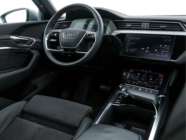 Audi e-tron 55 Quattro Advanced S-line 95 kWh [ 3-Fase ] (INCL-BTW) *PANO | FULL-LED | NAVI-FULLMAP | KEYLESS | LEDER-MICROFIBRE | AIR-SUSPENSION | CRUISE | DIGI-COCKPIT | MEMORY-PACK | SHIFT-PADDLES | SPORT-SEATS | 20"ALU*