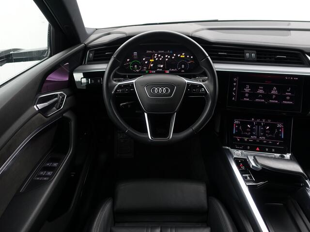 Audi e-tron e-tron 55 Quattro advanced Pro Line Plus 95 kWh- Night Vision, Bang Olufsen, Camera Spiegels, 360 Camera, Head Up, Memory