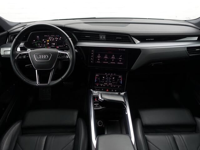 Audi e-tron e-tron 55 Quattro advanced Pro Line Plus 95 kWh- Night Vision, Bang Olufsen, Camera Spiegels, 360 Camera, Head Up, Memory