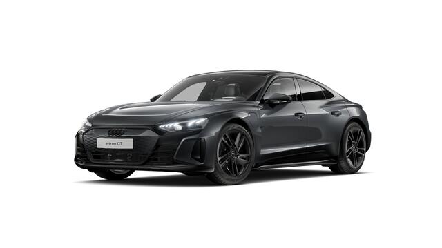 Audi e-tron GT Quattro S e-tron GT 97kWh 592 2AT Automaat | Velgen, gegoten lichtmetaal 21" "5-dubbelspaak-Konkavmodule"-design | Optiekpakket zwart plus | Matrix-ledkoplampen met dynamische knipperlichten | Sportstoelen pro voorin | Designpakket rood