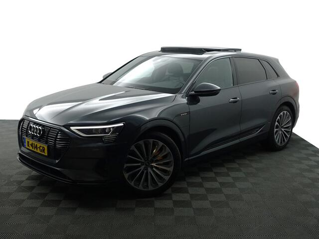 Audi e-tron 55 quattro Business edition Plus 95 kWh 2x Laadpoort, Panoramadak, Memory, Carplay, Leder Sport Interieur, Sfeerverlichting