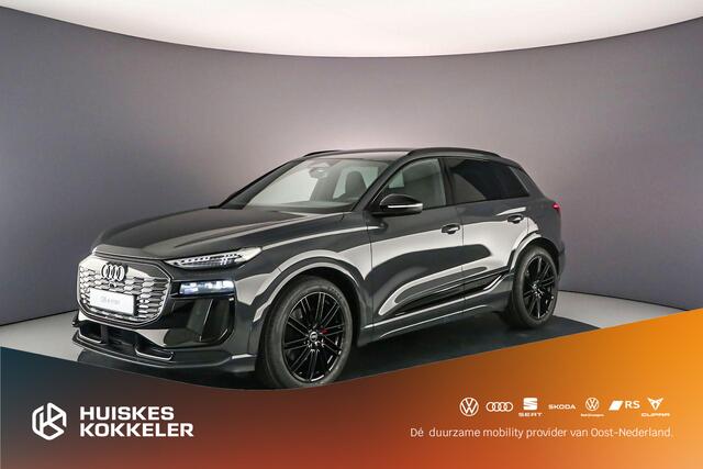 Audi e-tron Q6 S edition performance 100 kWh | Black Edition | 21 inch zwart | Luchtvering | Rode remzadels
