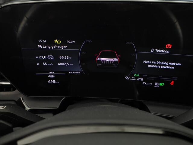 Audi e-tron Q6 First edition 100 kWh 388pk | MMI bijrijdersscherm | 20 inch lichtmetalen velgen | Leder S- line interieur