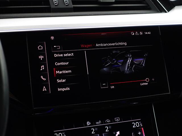 Audi e-tron e-tron 55 quattro advanced 95 kWh- Bang Olufsen, 2x Laadpoort, Camera Spiegels, 360 Camera, Panoramadak