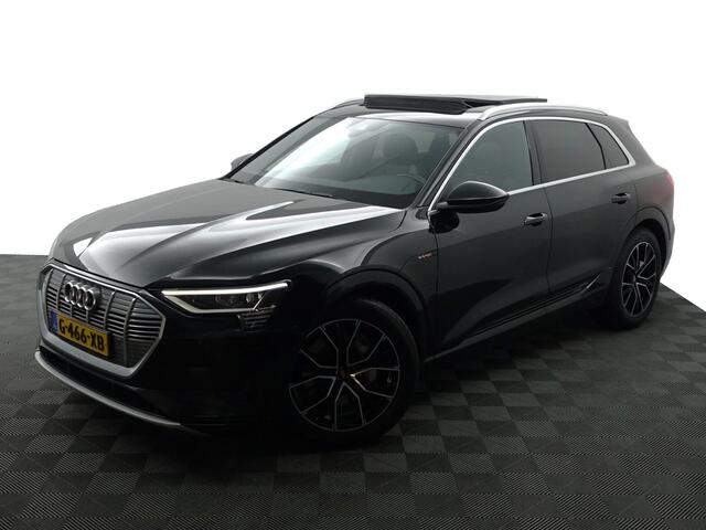 Audi e-tron e-tron 55 quattro advanced 95 kWh- Panoramadak, CarPlay, Ada Cruise, Sfeerverlichting, Camera, Memory, Design Leder Interieur