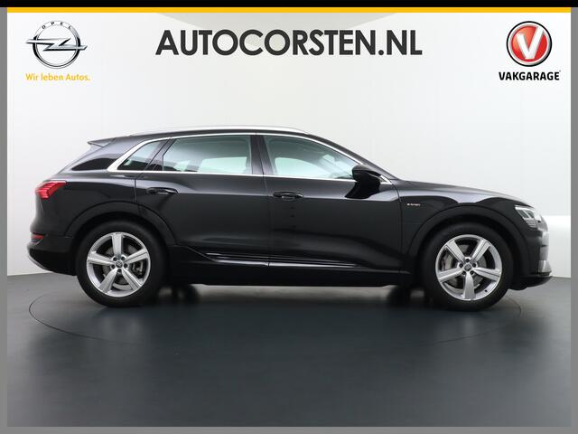 Audi e-tron 50 Quattro Launch Edition Plus 71kWh Leder Panoramadak Adap.Cruise Android Auto Wireless Apple Carplay Navi Ecc Luchtvering Memory Stoelverwarming Led Elek.Achterklep Keyless 1e Eigenaar Origineel Nederlandse Auto