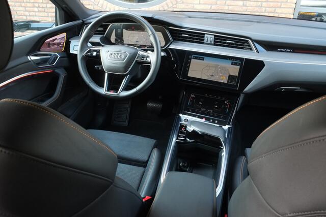 Audi e-tron Sportback 55 quattro S-LINE 95 kWh 360° Camera, Head-up, El stoelen, Leder