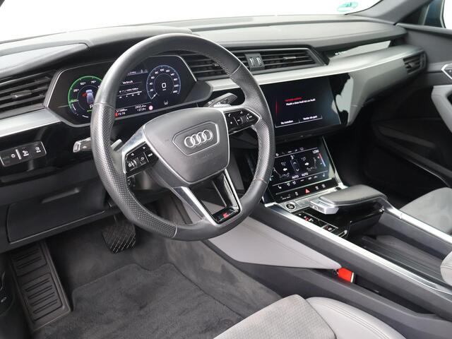 Audi e-tron Sportback 55 quattro S edition 95 kWh | 408 PK | | SoH 94% | Navigatie | Luchtvering | Trekhaak | Adaptive Cruisecontrol