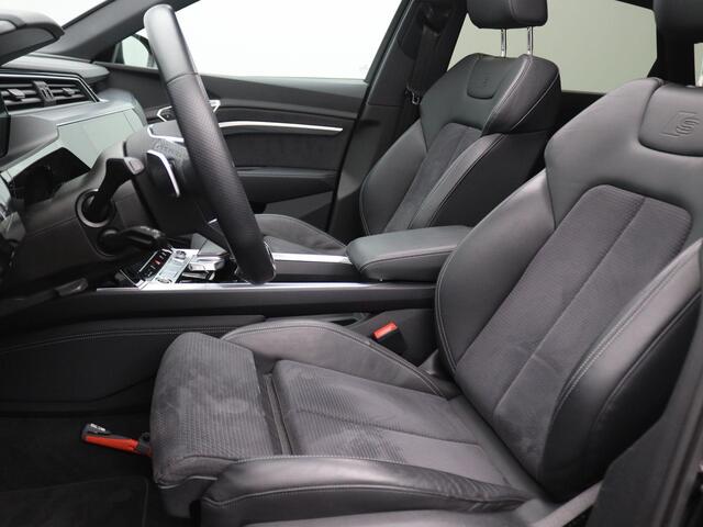 Audi e-tron 55 quattro S edition 95 kWh 408PK Aut. SOH 92,25%, Pano-Schuifdak, Memorystoel, Luchtvering, Alarm, Stoelverwarming, 20" LM Velgen, Adaptieve Cruise Control