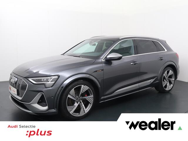 Audi e-tron S quattro 95 kWh | 503 PK | SoH 100% | Trekhaak | S Line | half lederen bekleding | Lichtmetalen velgen 20"|