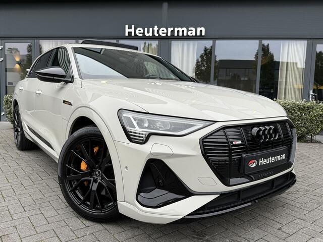 Audi e-tron 50 Quattro S Line Panorama/ Krijt beige/ Sfeerverl