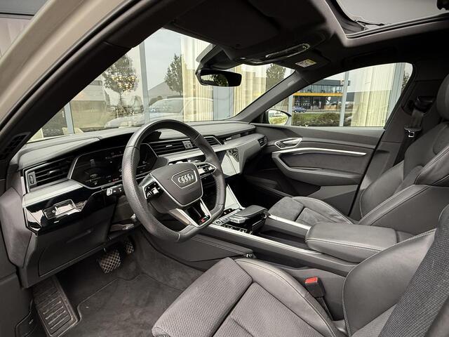 Audi e-tron 50 Quattro S Line Panorama/ Krijt beige/ Sfeerverl