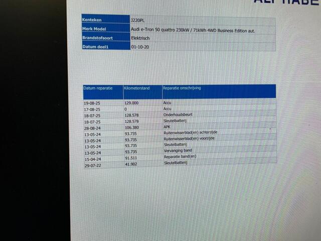 Audi e-tron 50 quattro Business edition 71 kWh - Carplay, Navi, Camera, Cruise, Clima