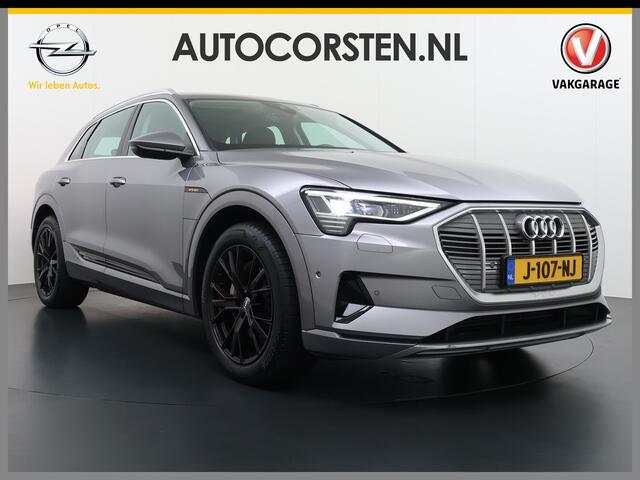 Audi e-tron 50 Quattro 313pk SOH 92% Leer Pano-dak Bang&Olufsen®-Hifi Memory Adaptieve Cruise Control Stoelverwarming DAB Elek.verst.Stoelen Led Elek.Achterklep Business Edition Plus 71kWh 1e Eigenaar Origineel Nederlandse Auto Nieuwprijs ¤75.963,-