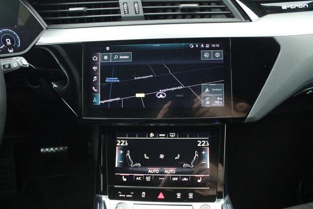 Audi e-tron 55 quattro S edition 95 kWh 408pk SOH 92% Trekhaak Memory Luchtvering Panoramadak