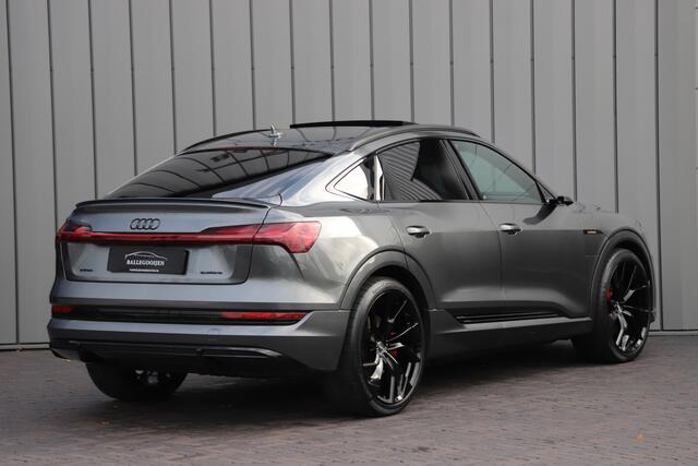 Audi e-tron Sportback 55 S quattro 95 kWh | 408PK | Luchtvering | Head-up | Keyles-go | Sfeerverlichting | B&O | Matrix-led | S-Stoelen | Leder | 2020.