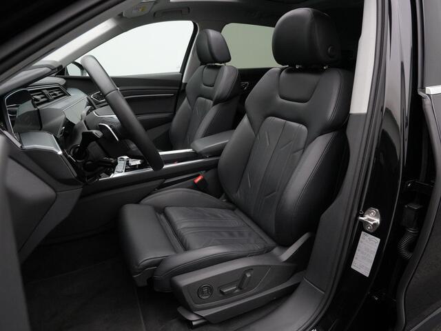 Audi e-tron 55 quattro Advanced edition Plus 95 kWh 408 pk | Panoramadak | Trekhaak | Valcona leder | Geheugenstoel | Rondomzicht camera | Head-up display