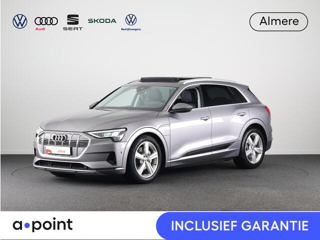Audi e-tron e-tron 50 quattro Launch edition plus 71 kWh 313pk | SoH 90% | Panoramadak | Lederen bekleding | Adaptieve cruise controle | Elektrisch verstelbare voorstoelen | Memory