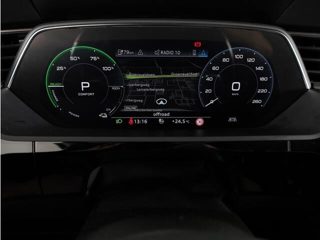 Audi e-tron e-tron 50 quattro Launch edition plus 71 kWh 313pk | SoH 90% | Panoramadak | Lederen bekleding | Adaptieve cruise controle | Elektrisch verstelbare voorstoelen | Memory
