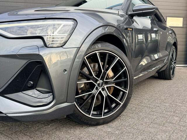 Audi e-tron Sportback 50 quattro S edition 71 kWh | Luchtvering | Pano | Stoelverw. | Leder | 21"| ¤ 28.950,- Incl. BTW