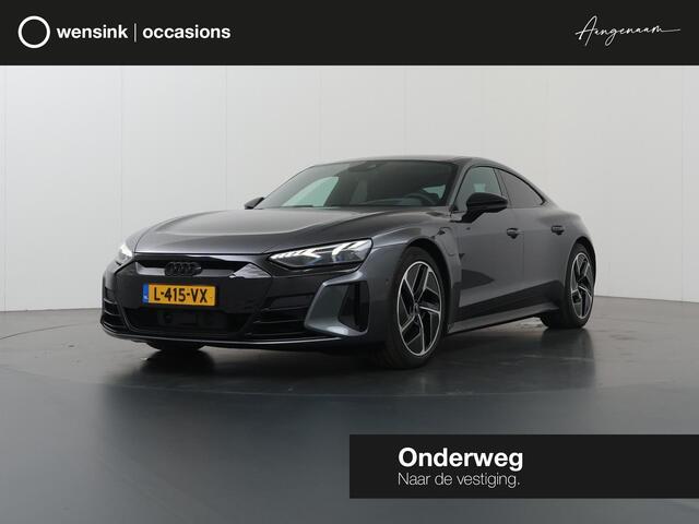 Audi e-tron GT RS 93 kWh | SOH 92% | 790pk | Adaptief Onderstel | Panoramadak | Matrix LED + Laserlicht | Sportstoelen | Designpakket RS | B&O Sound | Ele.verstelbare stoelen + Geheugen | Adaptieve Cruise Control | 360 Camera | Stoel/Stuurverwarming | Stoelkoeling | 