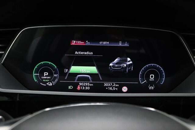 Audi e-tron 50 quattro Business edition 71 kWh SOH 94.4% | NACHTZICHT | HEAD UP | B&O DAB | 360 CAMERA | TREKHAAK | 20"