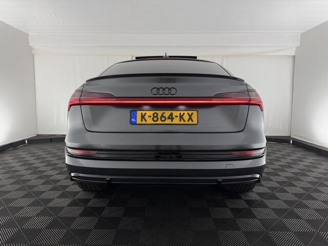 Audi e-tron Sportback 50 quattro S edition 71 kWh [3-Fase] {SOH-99%} (INCL.BTW) *PANO | LEATHER-MICROFIBRE | ADAPTIVE-CRUISE | FULL-LED | DIGI-COCKPIT | KEYLESS | MEMORY-PACK | CAMERA | NAVI-FULLMAP | SHIFT-PADDLES | DAB+ | COMFORT-SEATS | 21''ALU*