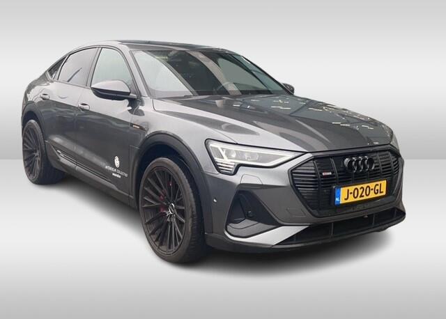 Audi e-tron Sportback 50 quattro S edition 71 kWh / SOH 94,4% / Trekhaak / Panoramadak / Camera / Luchtvering / 20'' / Leder&Alcantara / DAB / ACC / Navigatie / Stoelverwarming