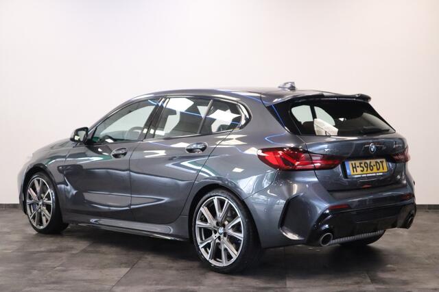 BMW 1-SERIE M135i xDrive High Executive Edition 306PK Headup Display Navigatie PDC VCP Cruise Control 19LMV Volleder interieur Schaal stoelen