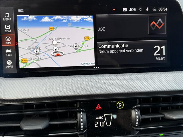 BMW 1-SERIE 118i M sport Live cockpit, LED, Performance, Licht pakket, DAB,