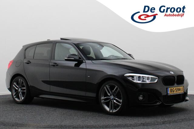 BMW 1-SERIE 118i Executive M Sport Automaat Schuif-/kanteldak, Camera, Navigatie, Climate, LED, 18"
