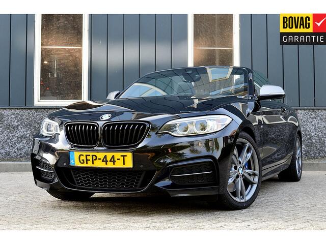 BMW 2-SERIE Cabrio M240i xDrive High Executive Rijklaarprijs-Garantie Navigatie Led Leder Camera 1e Eigenaar