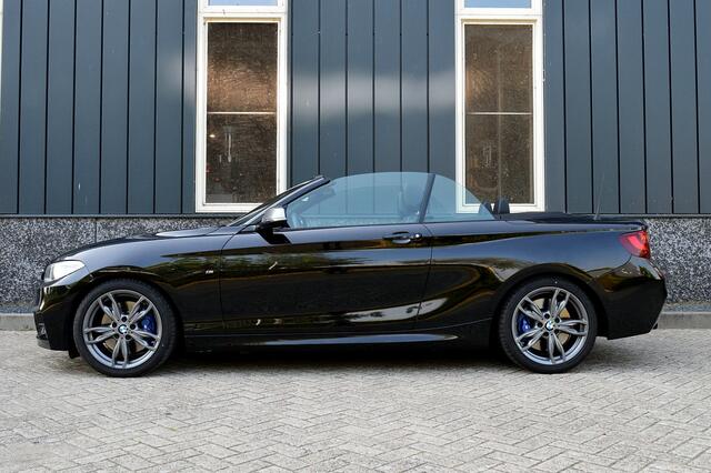 BMW 2-SERIE Cabrio M240i xDrive High Executive Rijklaarprijs-Garantie Navigatie Led Leder Camera 1e Eigenaar