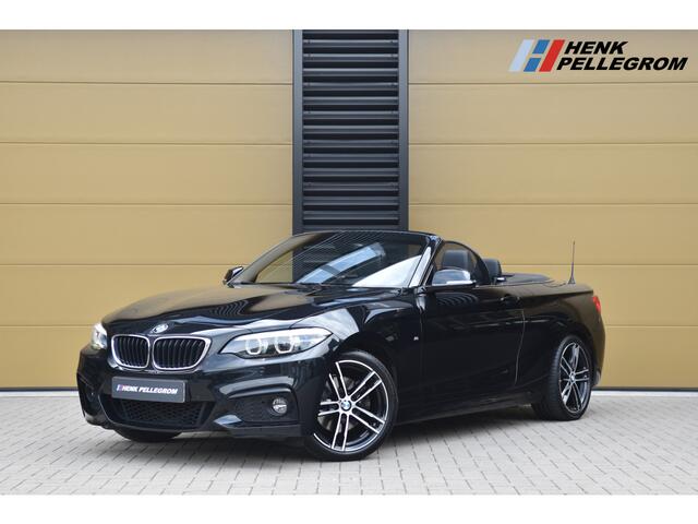 BMW 2-SERIE Cabrio 220i High Executive * M Sportpakket * Navigatie Professional * HIFI * Leder * Leder *