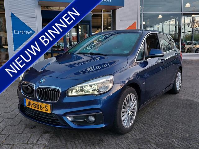 BMW 2-SERIE Active Tourer 220i 192pk Automaat High Executive | Origineel NL | Navi | Clima | Cruise | Leder+Stoelverwarming | Led Koplampen | Keyless Entry | Pdc V+A+Assist+Camera | Trekhaak