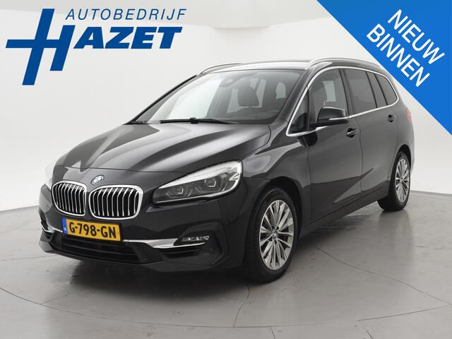 BMW 2-SERIE GRAN TOURER 218i 7-PERS HIGH EXECUTIVE AUT. + HEAD-UP | LEDER | AFN. TREKHAAK | CAMERA | STOELVERW.