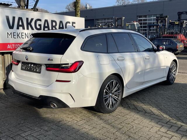 BMW 3-SERIE Touring 318i High Executive M Sport 18"/Panoramadak/Laser LED/Harman Kardon/Dodehoek/Adaptieve cruise/Keyless/Stoelverwarming