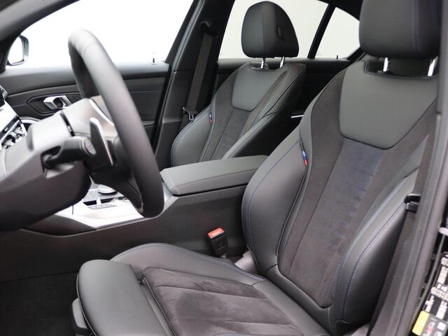 BMW 3-SERIE Sedan 320e M Sportpakket | Travel Pack | Innovation Pack | Entertainment Pack | Stuurwielrand verwarmd | Trekhaak | Schuifdak | 18''